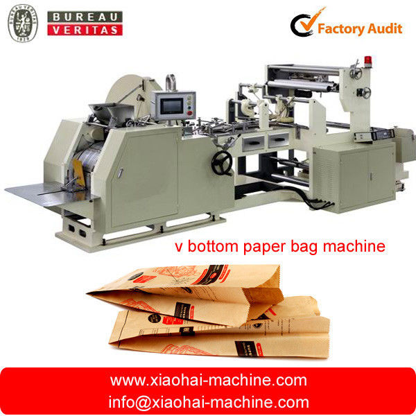 Máquina inferior de la bolsa de papel de NCY-400-600-2C/4C V con la unidad 2/4 de la impresión en color en línea