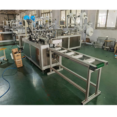 2020 90pcs/min Servo control 1+1 Automatic non woven surgical Disposable face mask making machine proveedor